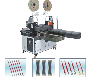 RQ-009全自動(dòng)排線(xiàn)端子機(jī)，4并線(xiàn)高效率產(chǎn)出